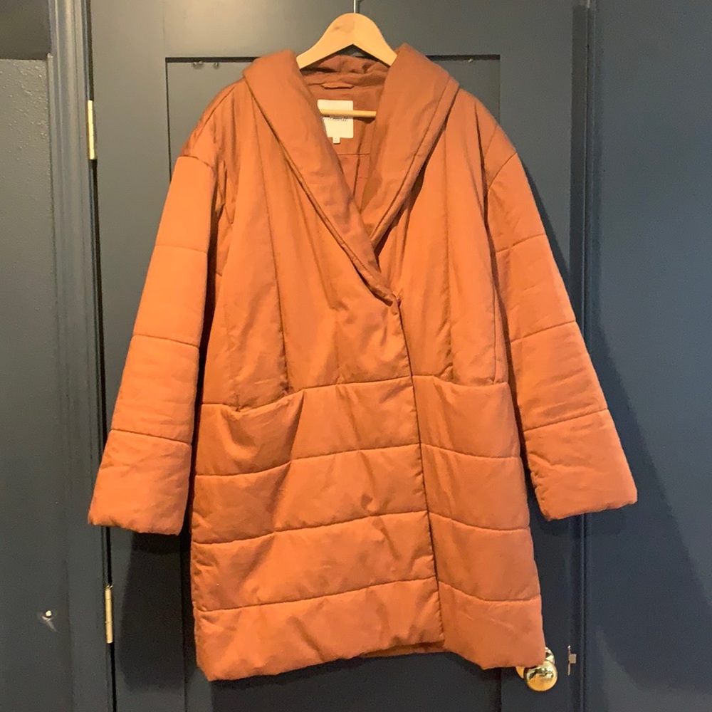 Madewell Dumont Quilted Coat